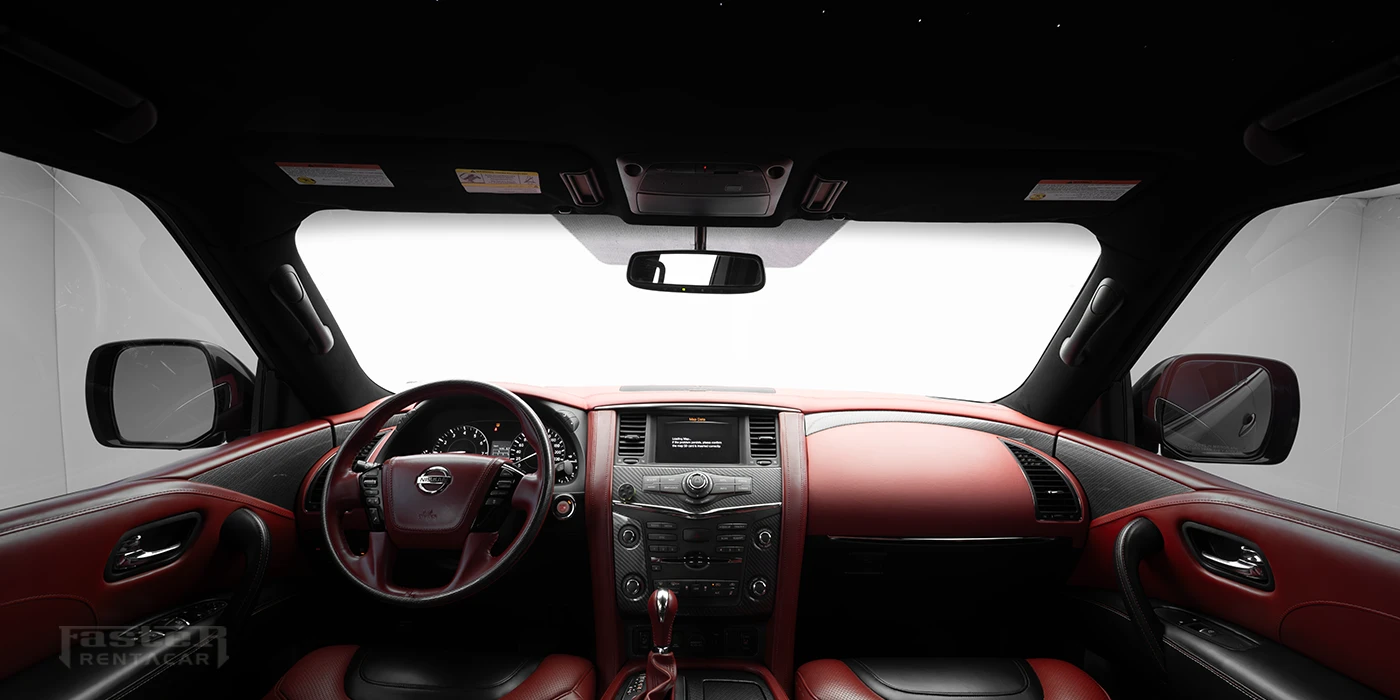 Black Hawk Nissan Patrol Interior